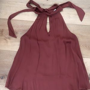 ASTR Tie neck - Rose colored tank size XS